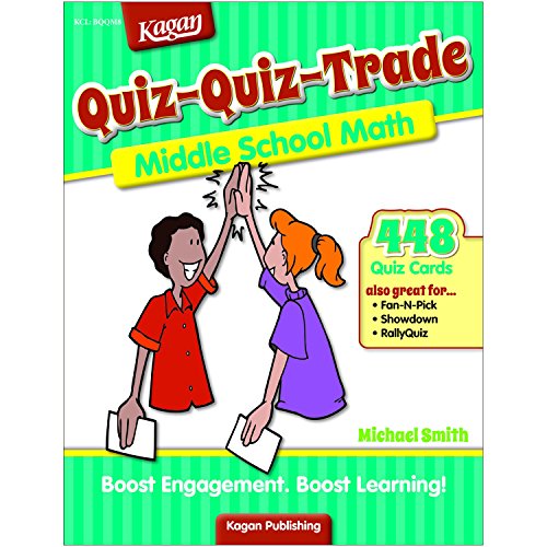 Quiz-Quiz-Trade-Middle School Math, Level 3 cover