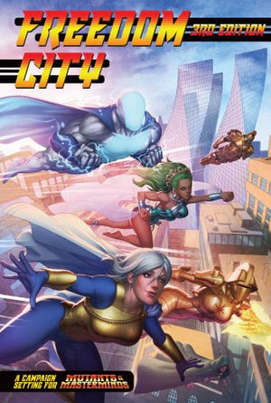 Mutants and Masterminds RPG Freedom City Campaign City