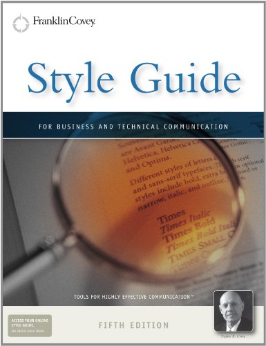 Style Guide cover