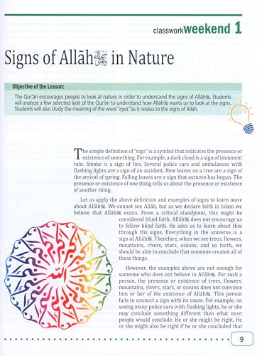 Weekend Learning Series - Islamic Studies Level 9