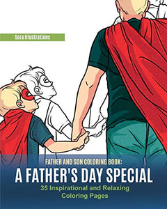 Father and Son Coloring Book 