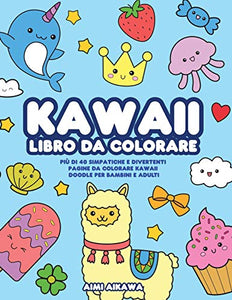Kawaii libro da colorare 