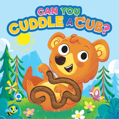 Can You Cuddle A Cub? - Children's Sensory Board Book with Touch and F