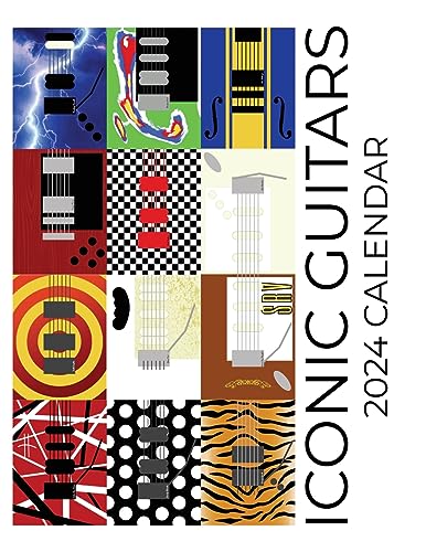 Iconic Guitars 2024 Calendar