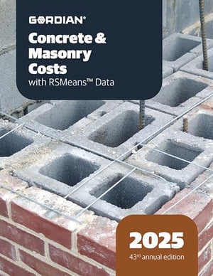 Concrete & Masonry Costs with RSMeans Data 2025
