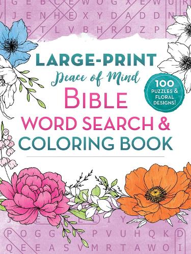 Peace of Mind Bible Word Search & Coloring Book cover