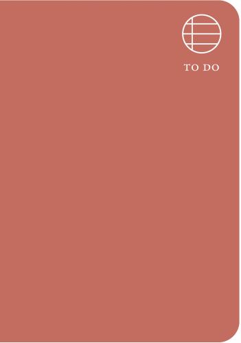 Cimarron Pocket To Do Notebook