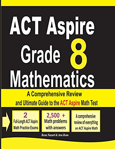 ACT Aspire Grade 8 Mathematics cover