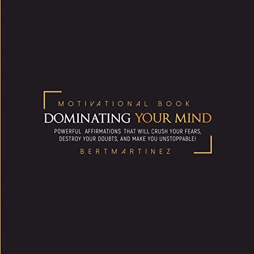 Dominating your Mind Motivational Book cover