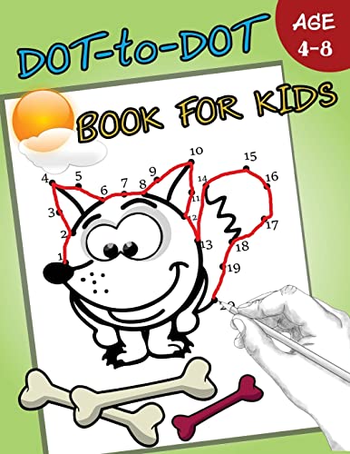 Dot-to-Dot Book For Kids Ages 4-8 cover