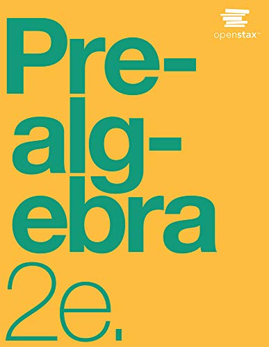 Prealgebra e by OpenStax paperback version BW