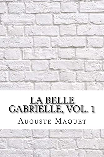 La belle Gabrielle, vol. 1 cover