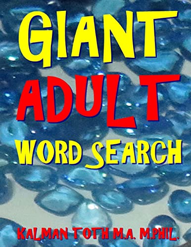 Giant Adult Word Search cover