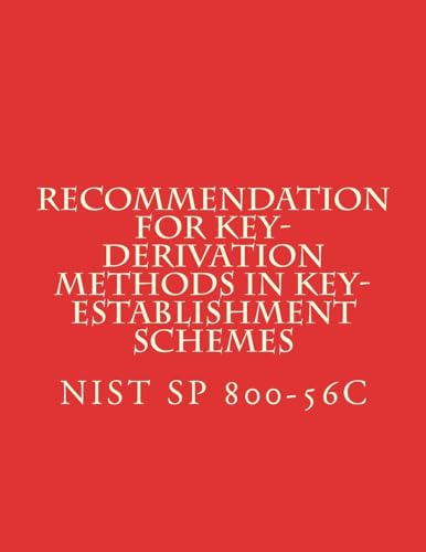 Recommendation for Key-Derivation Methods in Key-Establishment Schemes cover