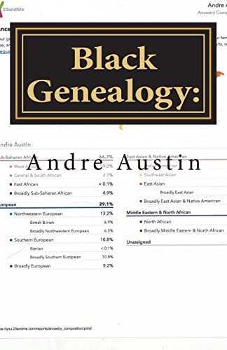 Black Genealogy cover