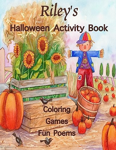 Riley's Halloween Activity Book