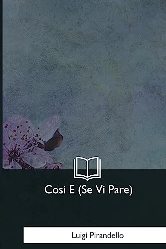 Cosi E (Se Vi Pare) cover