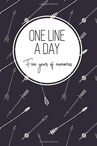 One Line a Day, Five Years of Memories: Boho Arrows, A Five Year Memoir ...