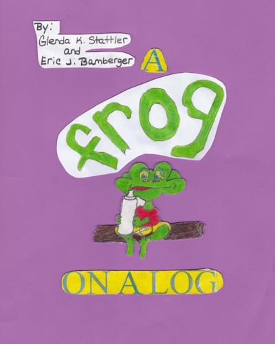 A frog on a log