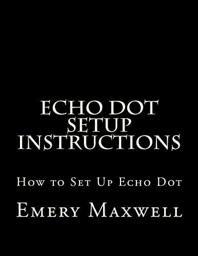 Echo Dot Setup Instructions cover