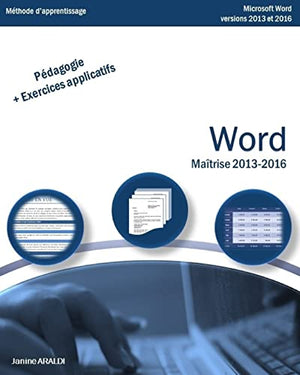 Word Maitrise 2013 - 2016