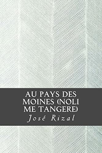 Au Pays des Moines (Noli me Tangere) cover