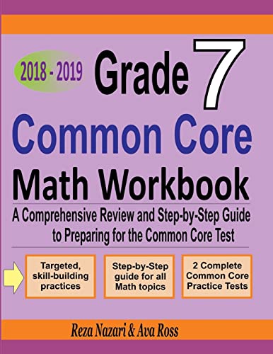 Grade 7 Common Core Mathematics Workbook 2018 - 2019