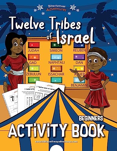 Twelve Tribes of Israel Activity Book for Beginners