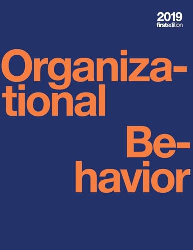 Organizational Behavior (paperback, b&w) cover
