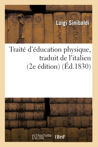 Traité d'Éducation Physique, Traduit de l'Italien