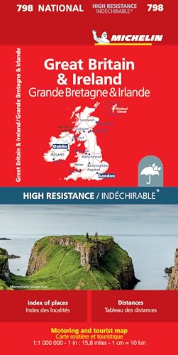 Great Britain & Ireland High Resistance - Michelin National Map
