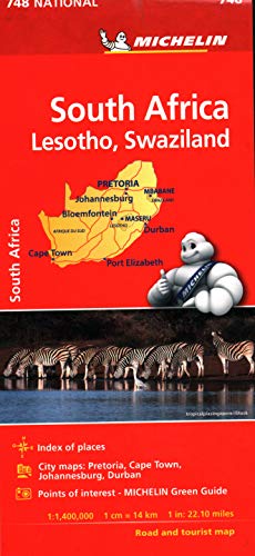 Michelin South Africa Map 748