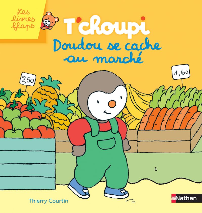 T'choupi Doudou se cache au marché