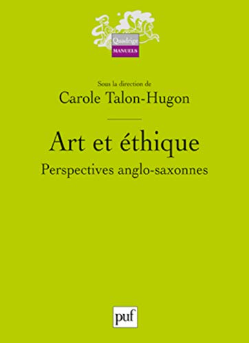 Art et éthique: Perspectives anglo-saxonnes