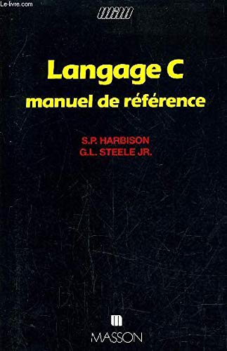 Langage C: Manuel De Reference