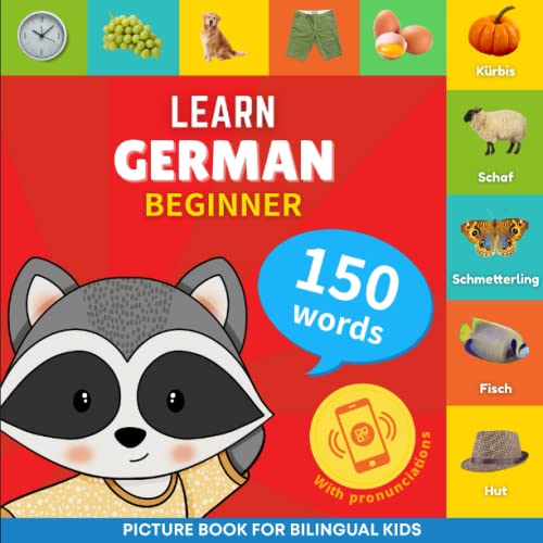 Learn german - 150 words with pronunciations - Beginner