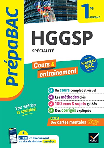 Prépabac - HGGSP 1re générale (spécialité): cours, méthodes & entraînement (programme de Première): 32