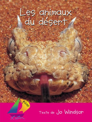 Les animaux du desert