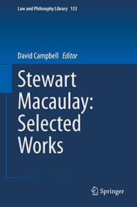 Stewart Macaulay: Selected Works 