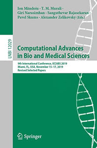 Computational Advances in Bio and Medical Sciences 