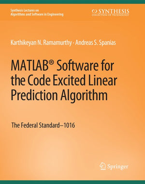 MATLAB Software for the Code Excited Linear Prediction Algorithm