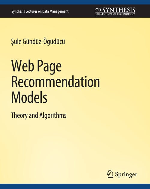 Web Page Recommendation Models