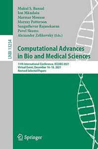 Computational Advances in Bio and Medical Sciences 