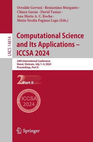 Computational Science and Its Applications – ICCSA 2024