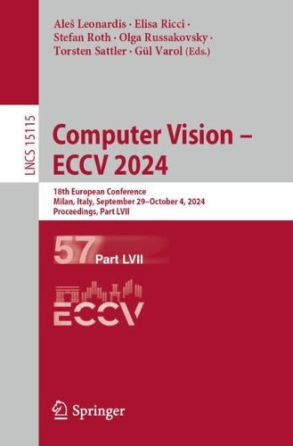 Computer Vision – ECCV 2024 By Stefan Roth | World of Books US