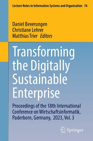 Transforming the Digitally Sustainable Enterprise