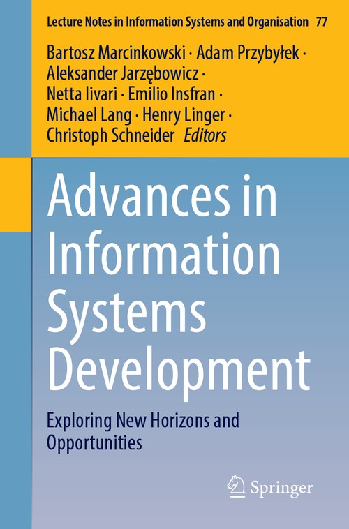 Advances in Information Systems Development