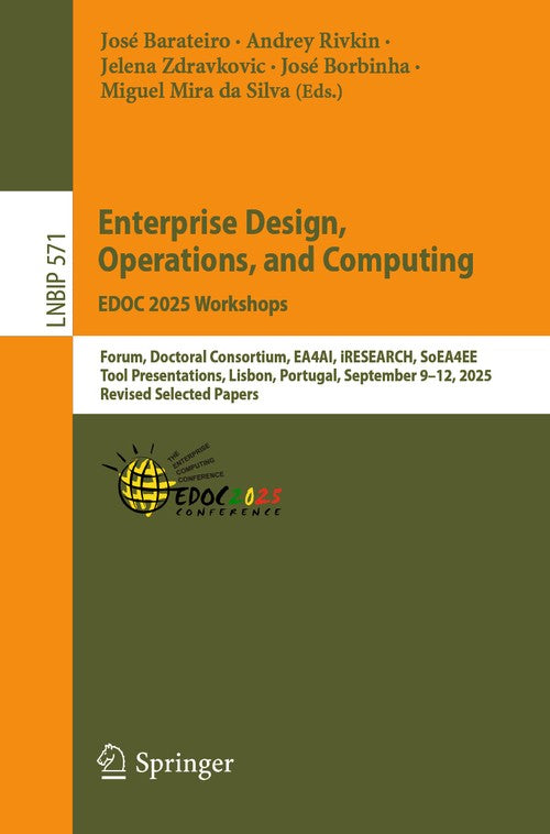 Enterprise Design, Operations, and Computing. EDOC 2025 Workshops