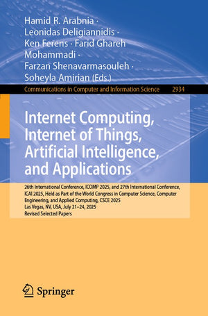 Internet Computing, Internet of Things, Artificial Intelligence, and Applications