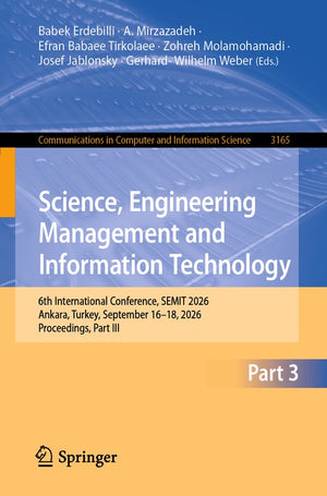 Science, Engineering Management and Information Technology